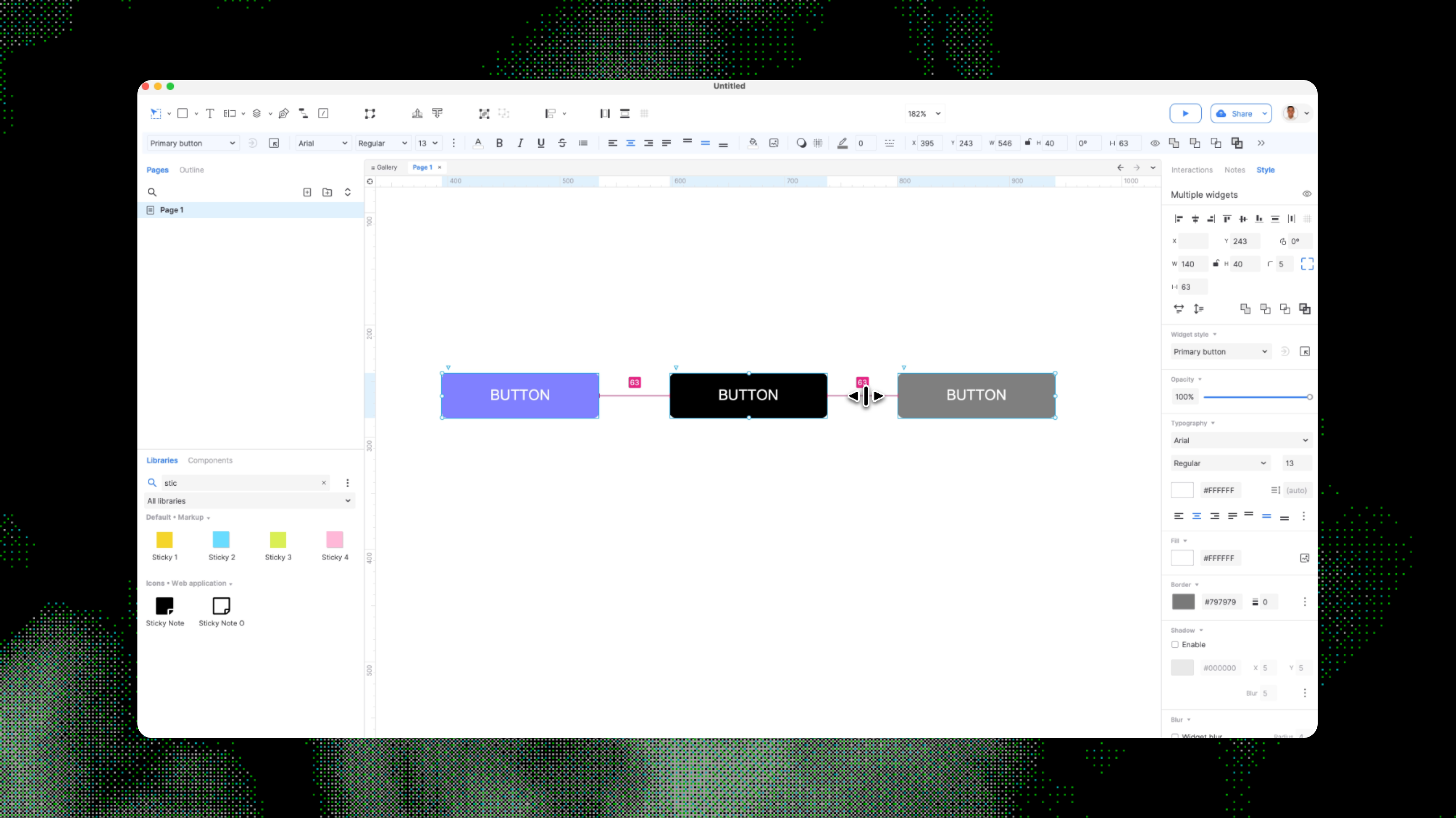 Intelligent Canvas: Layout tools for Axure RP 11